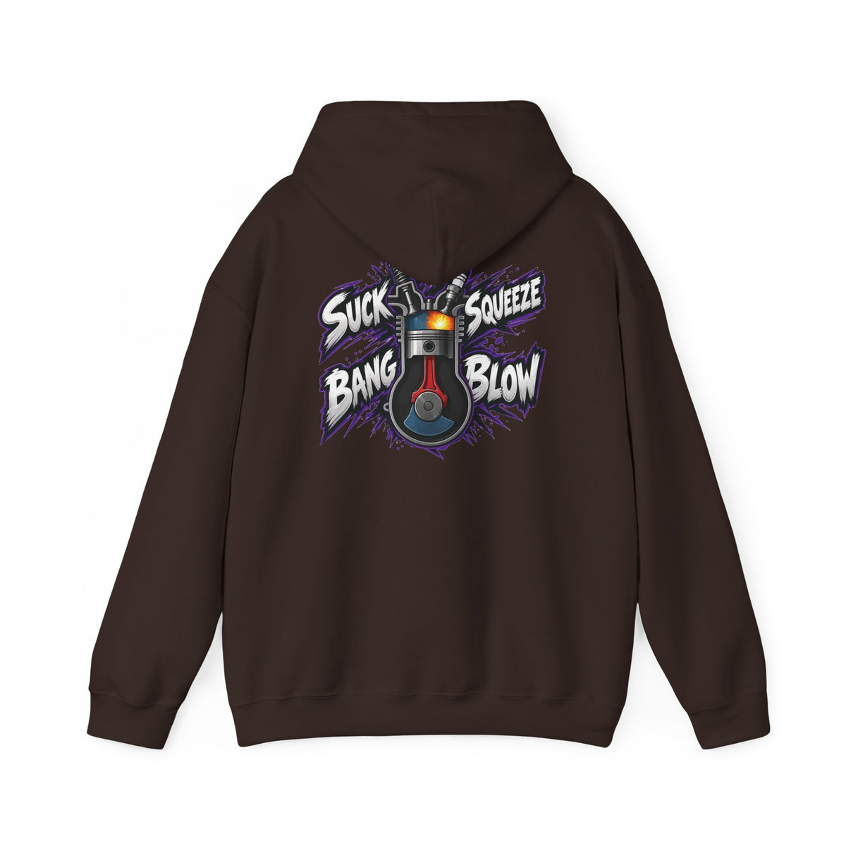 Hoodie — Graveyard Fabrication "Suck Squeeze Bang Blow" Graphic Pullover