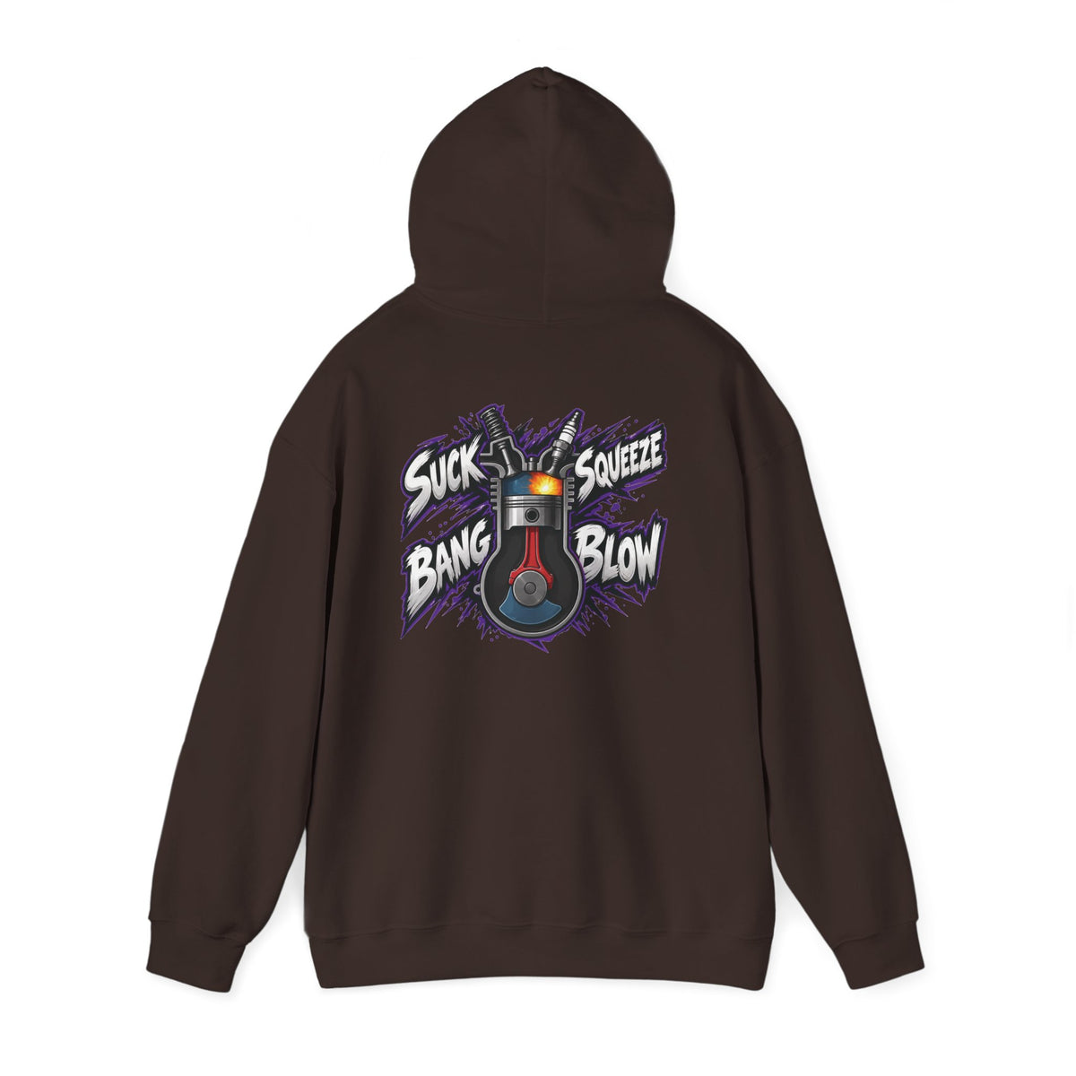 Hoodie — Graveyard Fabrication "Suck Squeeze Bang Blow" Graphic Pullover