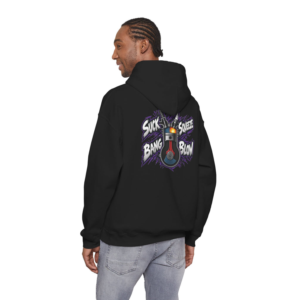 Hoodie — Graveyard Fabrication "Suck Squeeze Bang Blow" Graphic Pullover