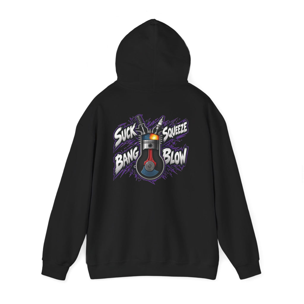 Hoodie — Graveyard Fabrication "Suck Squeeze Bang Blow" Graphic Pullover