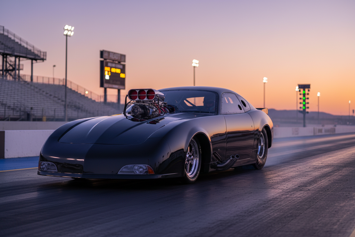 Drag Racing Car